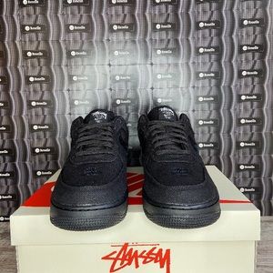 Nike Air Force 1 Low Black Stussy